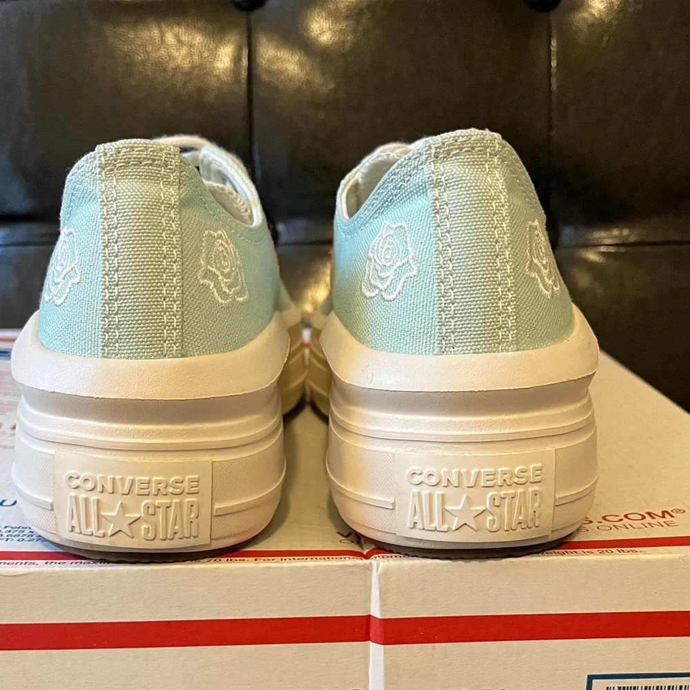 Converse Chuck Taylor All Star Move Platform Low Summer Embroidery - Picture 3 of 7